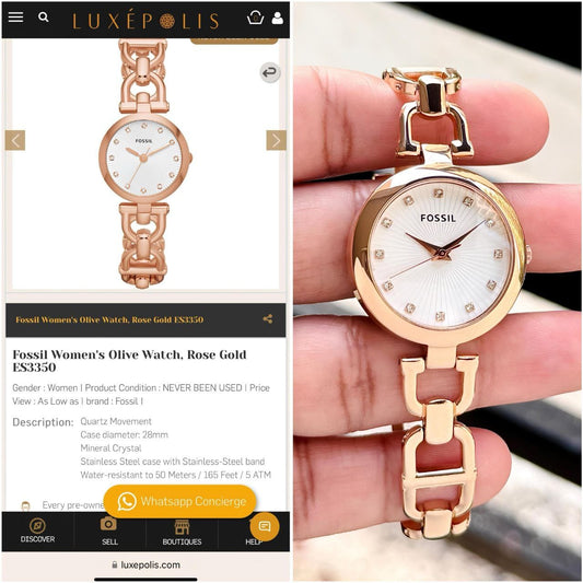 Fossil Women's Rose Brown